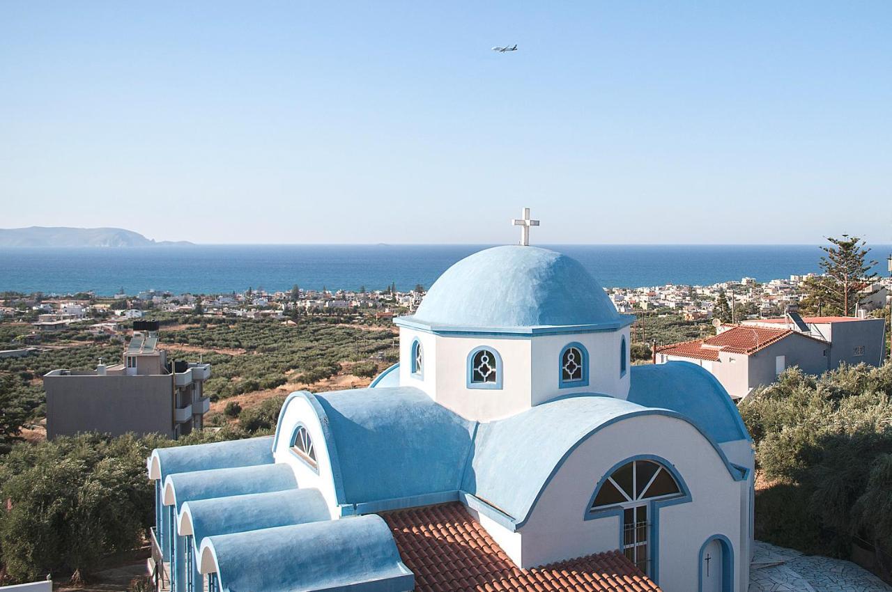 Adorable Country House With Sea & Church View! Kokkini Hani Exteriér fotografie